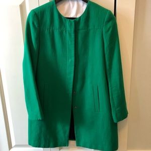 Zara Green Jacket/Blazer - Size S